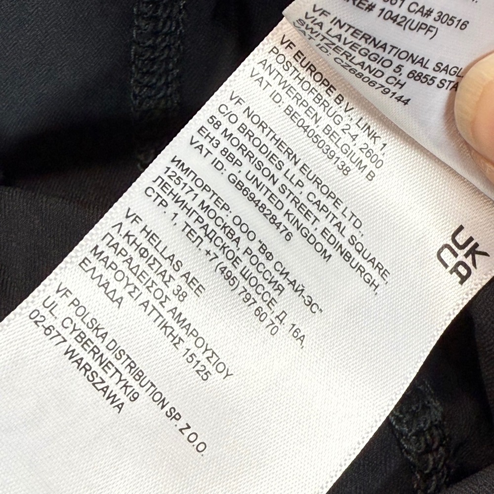 The North Face Hiking Pants Lightweight Drawstring Black Womens Size L - Picture 8 of 13